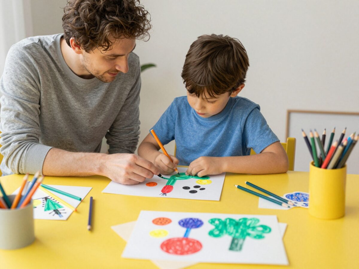 Pszichológiai útmutató szülőknek: így értelmezd, amit a gyermeked rajzol