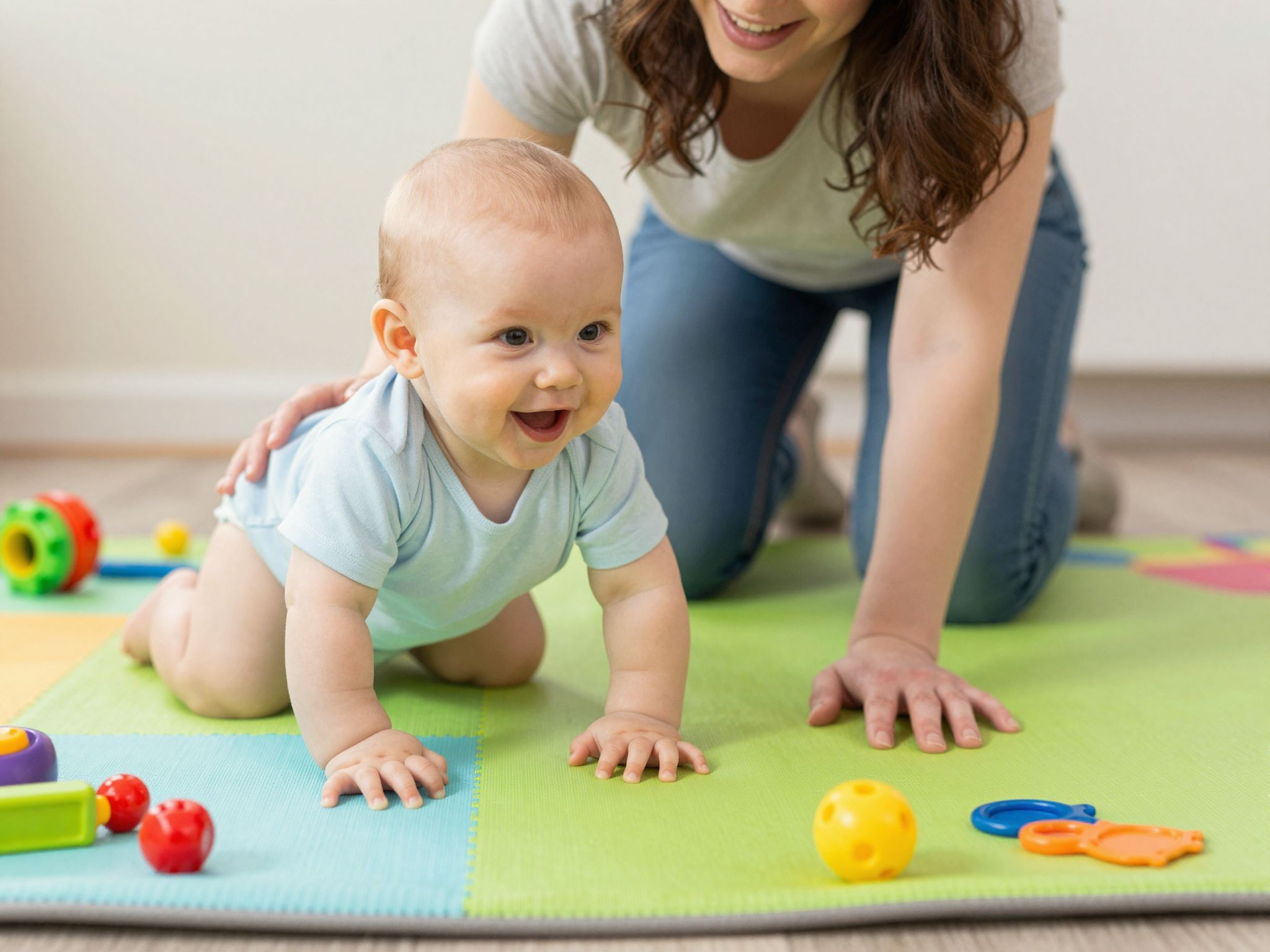Igen, a közös mászás ösztönözheti a babát!