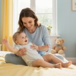 Sír a baba ébredéskor? Tippek, hogy a napotok mosollyal és ne sírással induljon