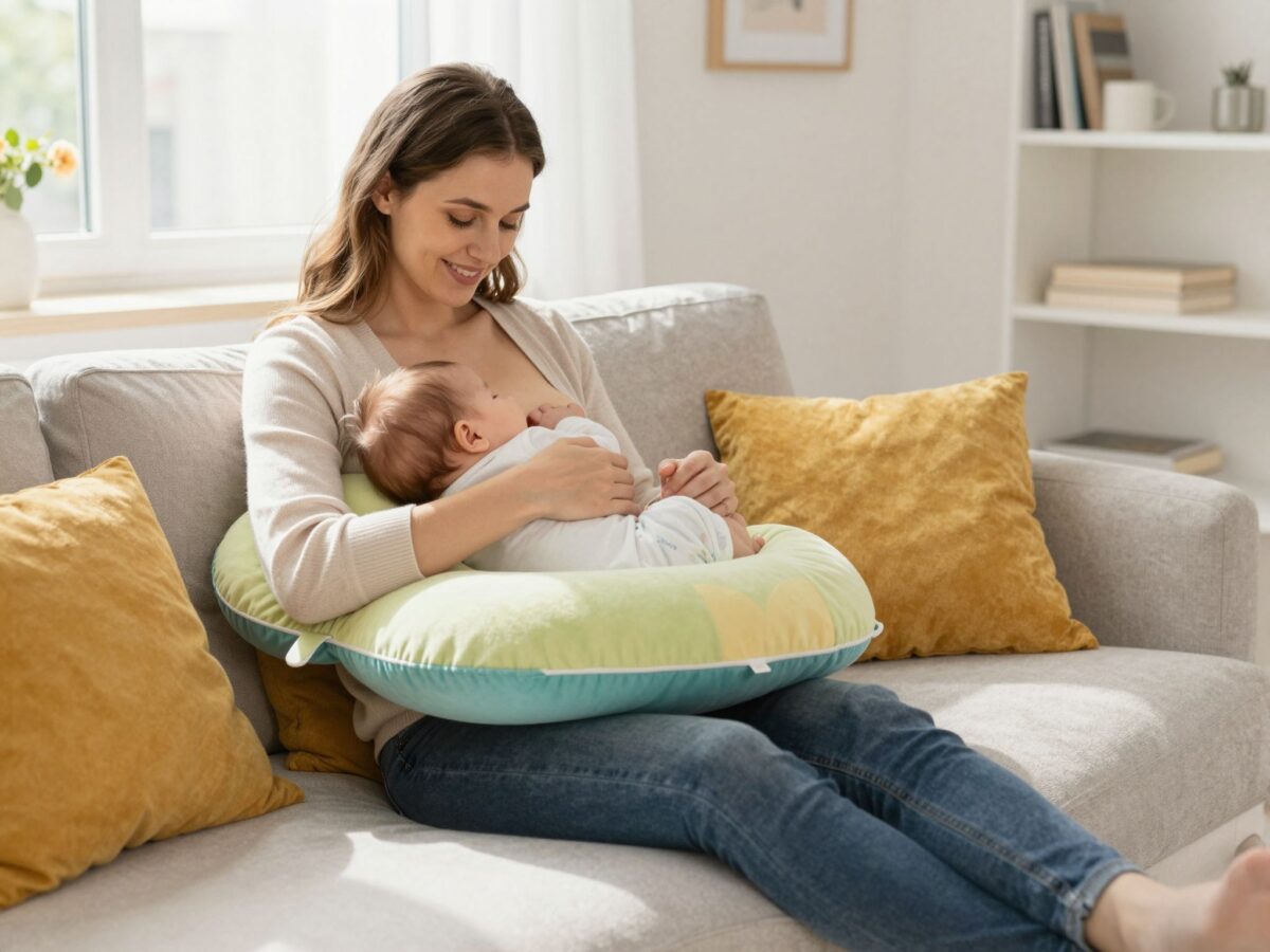 Szoptatós párna használata: előnyök és tippek a megfelelő párna kiválasztásához