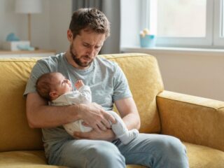 Szülés utáni depresszió apáknál: létező jelenség, amiről kevesen tudnak