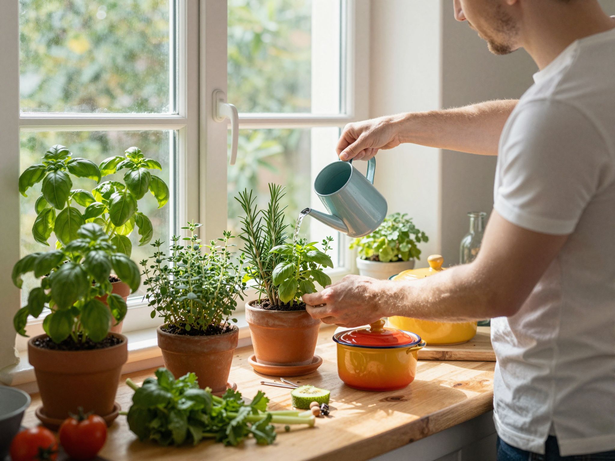 Tavaszi hajtásokhoz fontos a megfelelő fény és hőmérséklet.