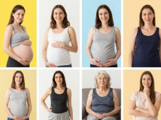 Terhesség, szülés, változókor: a női test és a ruhaméret változásai