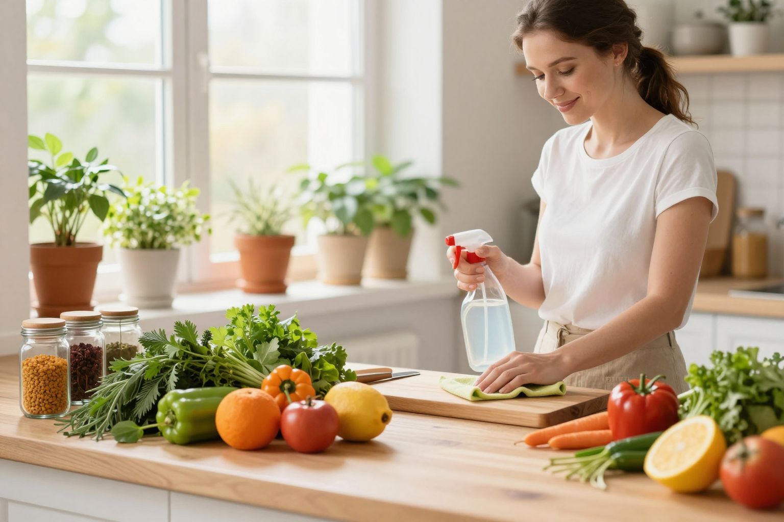 Fűszernövények természetes tisztító hatásúak lehetnek a konyhában.