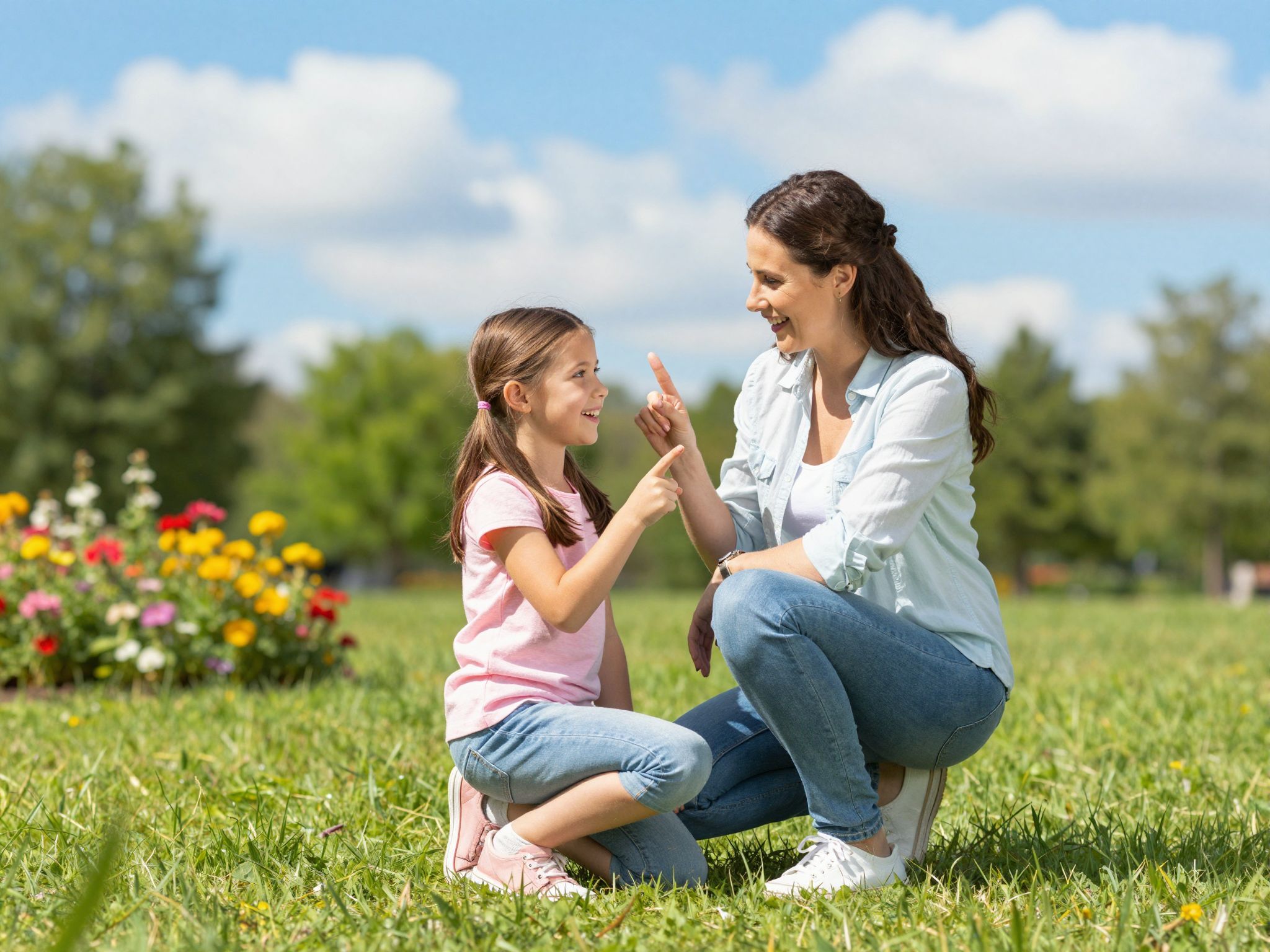 A gyerekeknek fontos a testi épség védelme.