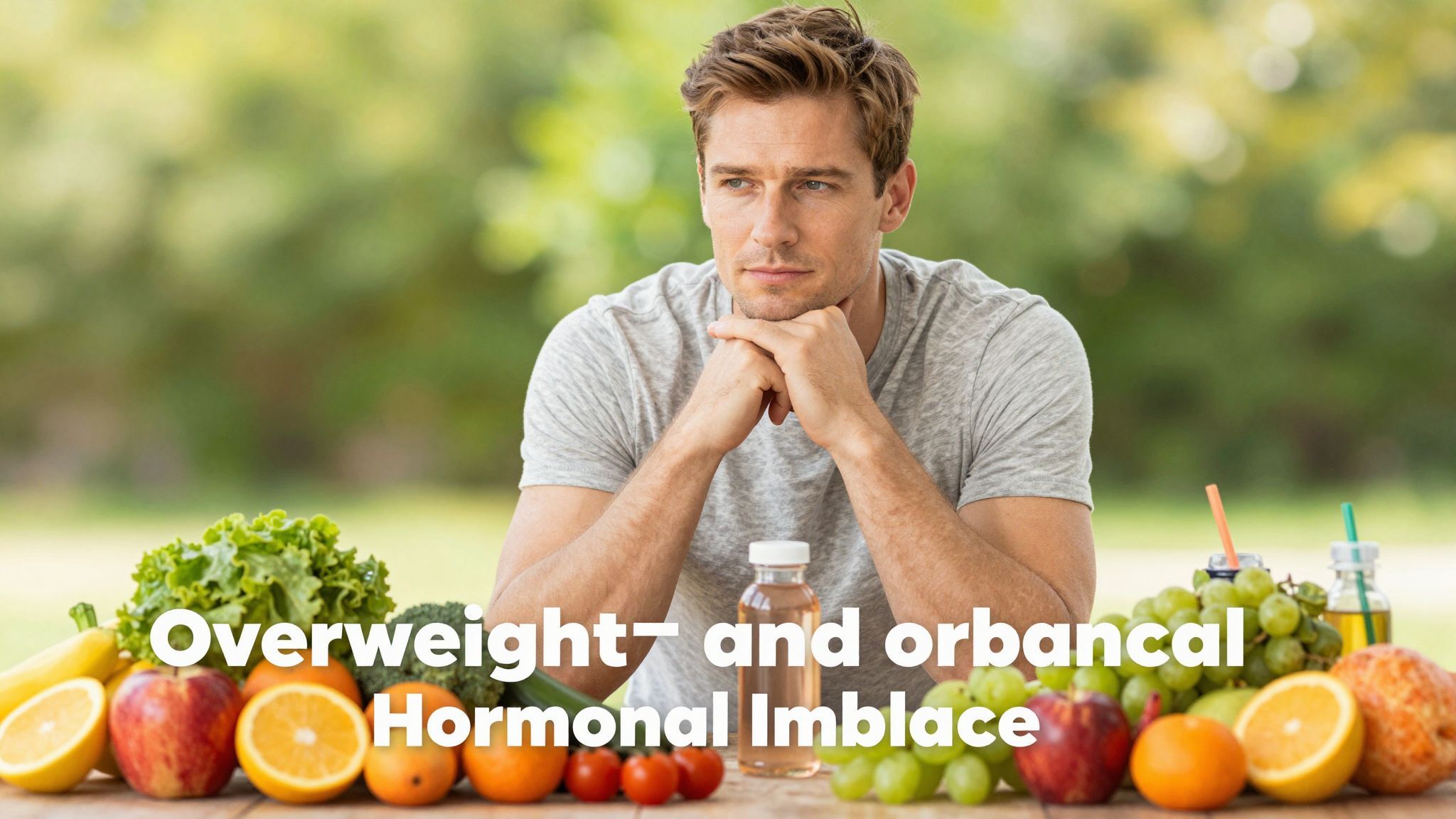 A túlsúly hormonális egyensúlyzavart okozhat férfiaknál.