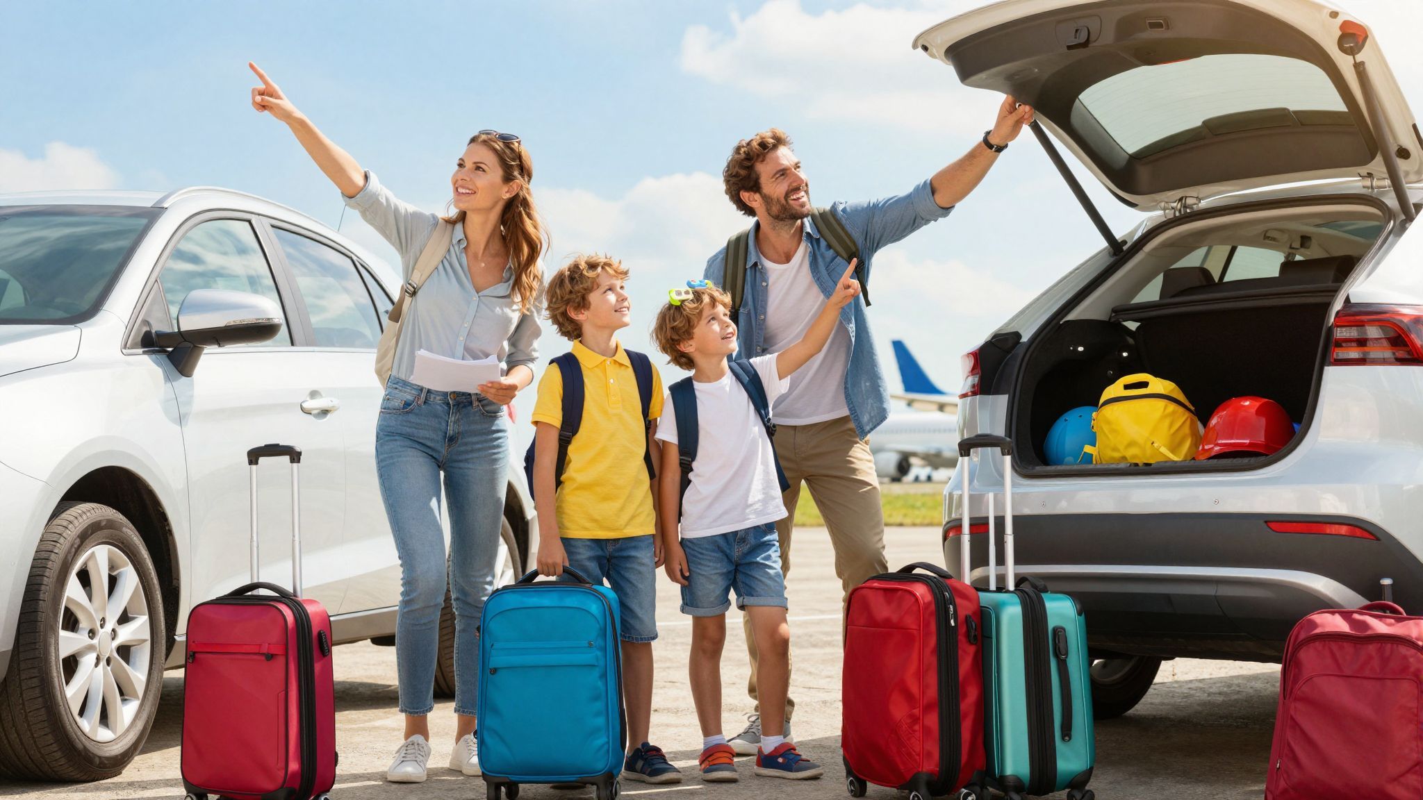 A gyerek életkorának megfelelő úti célok csökkentik a stresszt.