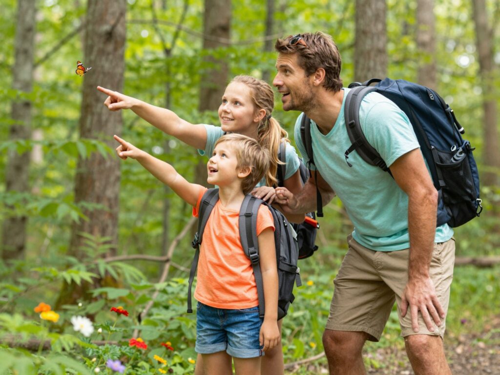 Úti játékok gyalogláshoz: így nem lesz unalmas a kirándulás a kicsiknek