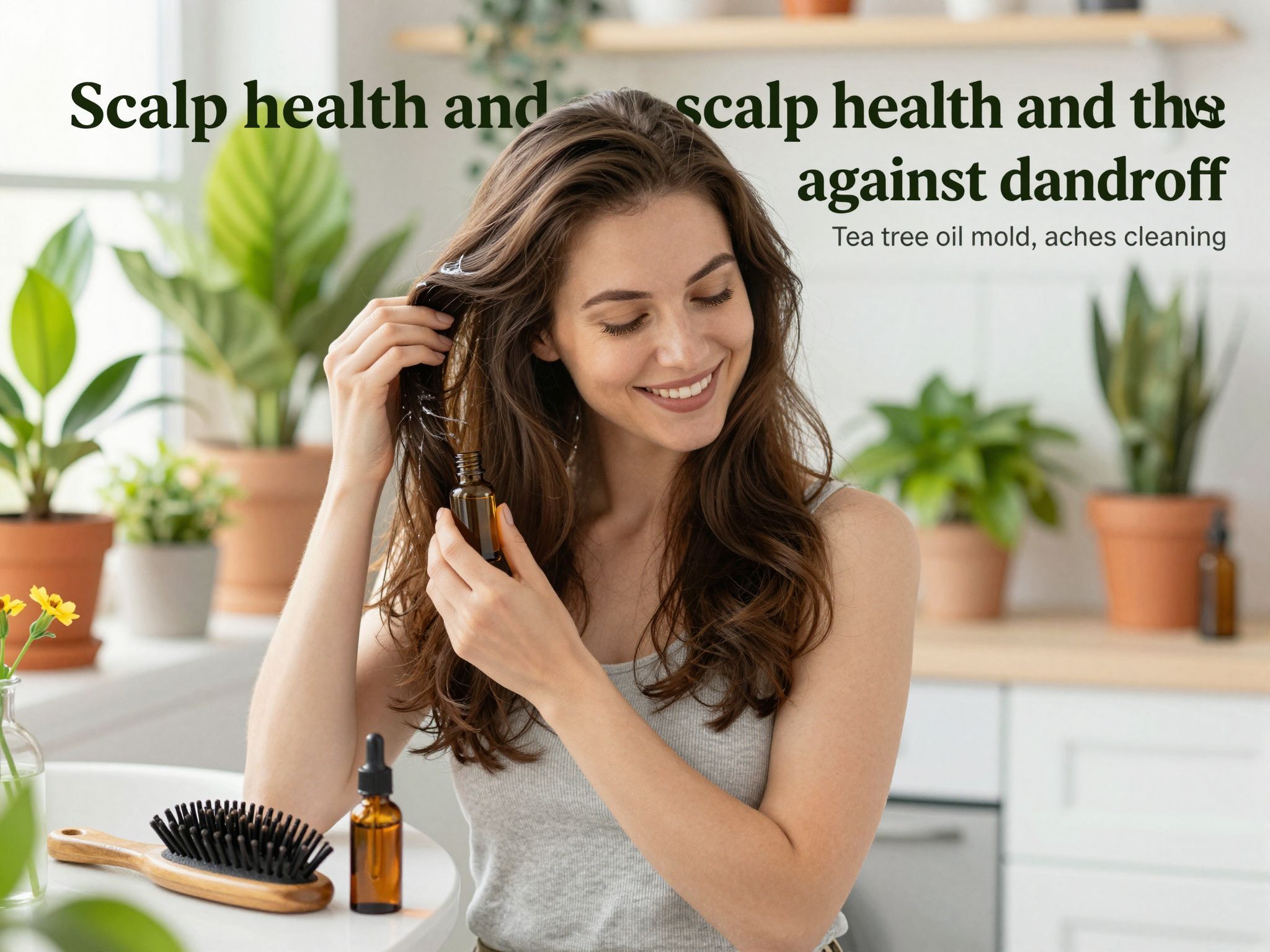 A teafaolaj segíthet a korpásodás csökkentésében.