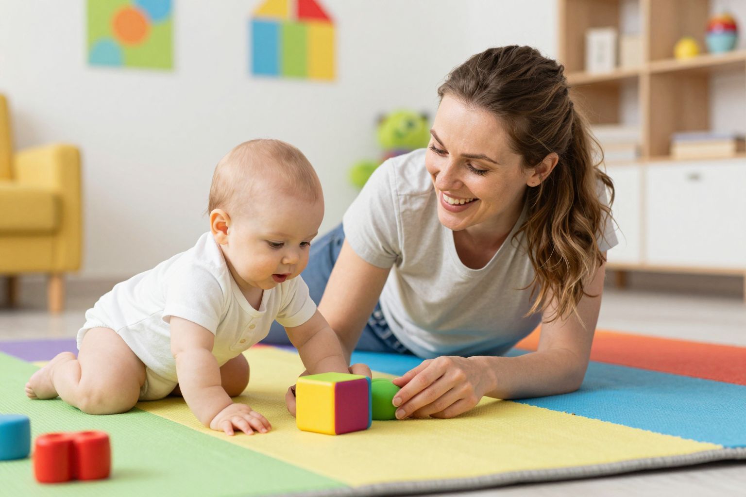 A baba felfedezőutai segítik a kognitív fejlődést.