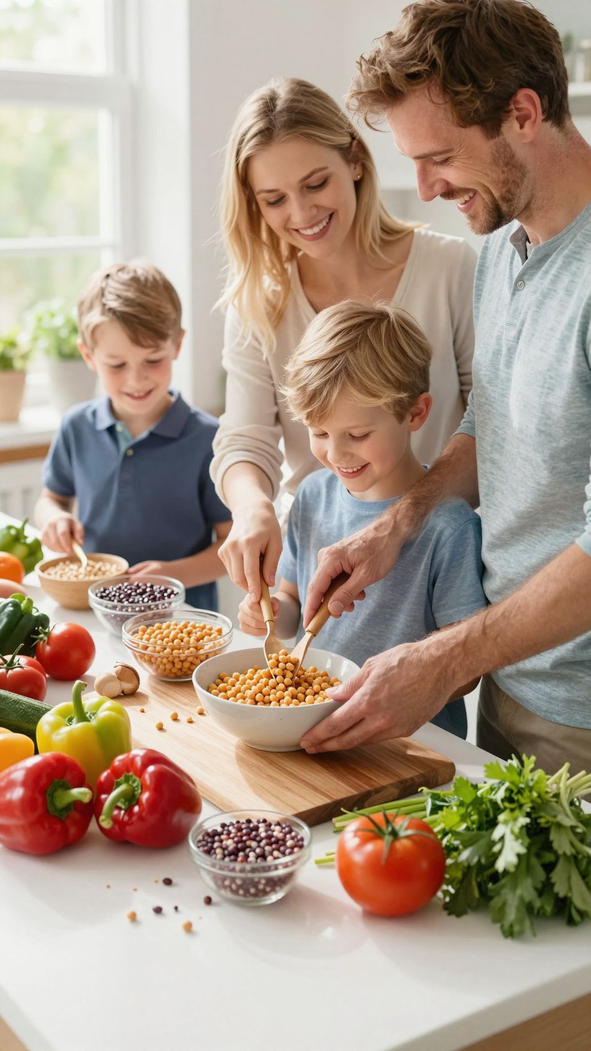 A hüvelyesek csökkentik a szénlábnyomot és táplálóak.