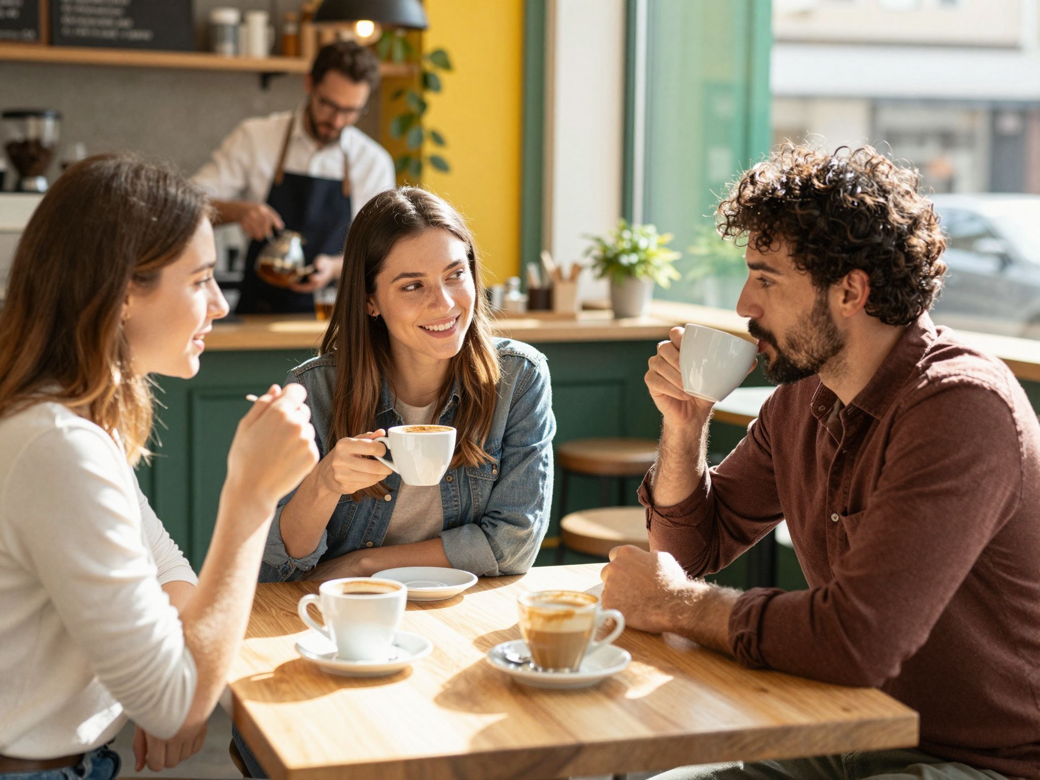 A kávézás erősíti a baráti kötelékeket és a közösséget.