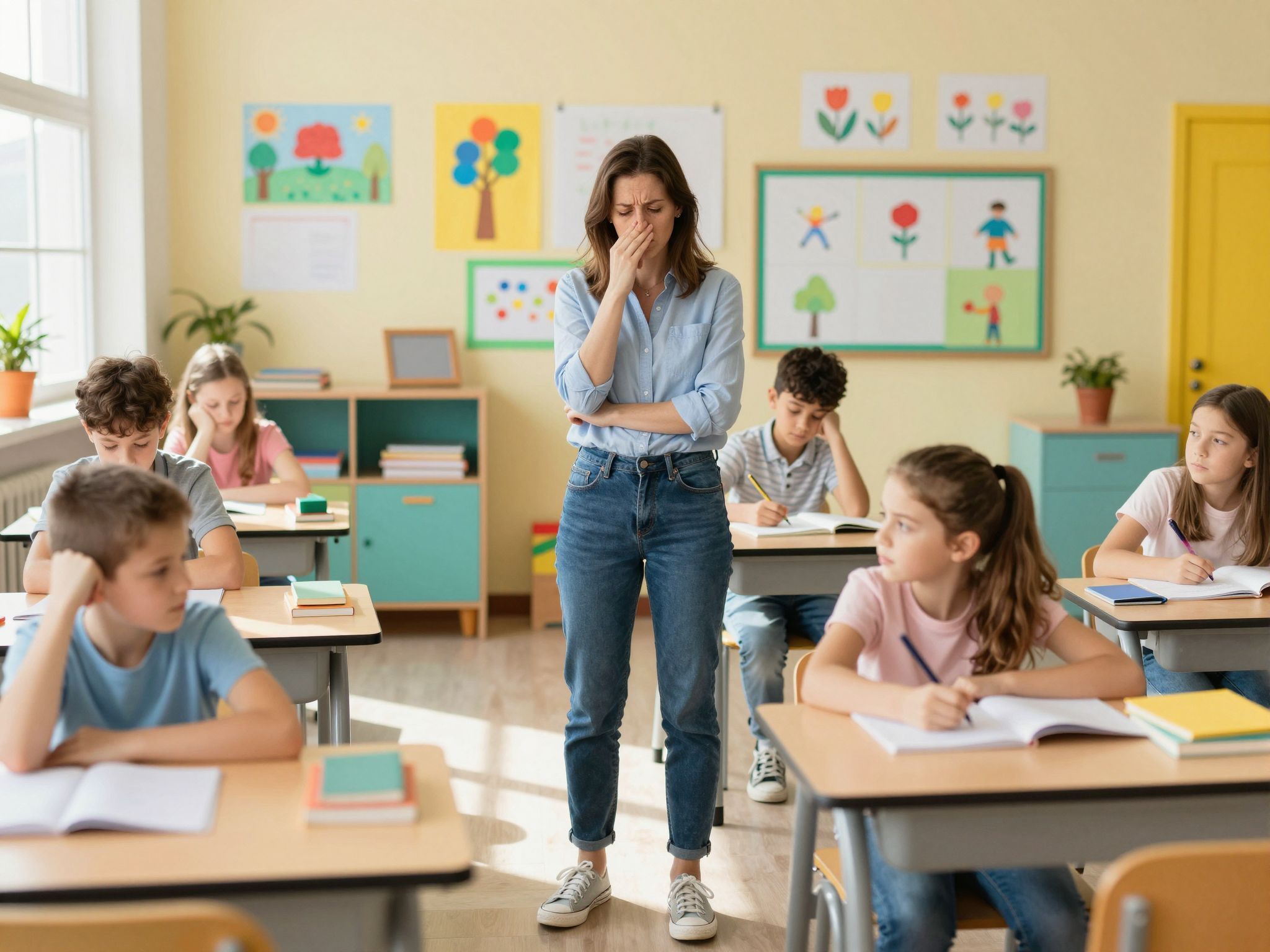 A pedagógusok kiégése súlyosan érinti a diákokat is.