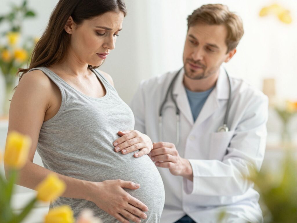 A köldökzsinór a magzat nyaka körül: mikor kell aggódni és mit tesz az orvos?