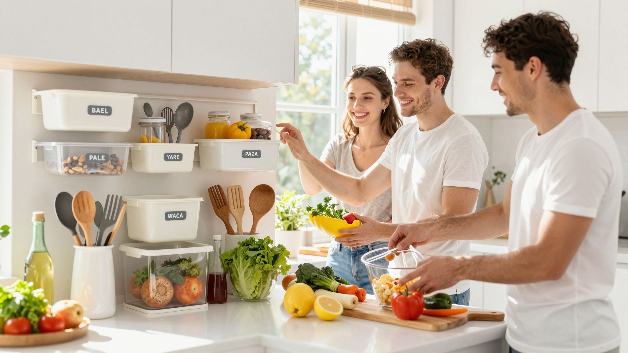 A jól szervezett konyha gyorsabb főzést és kevesebb stresszt eredményez.