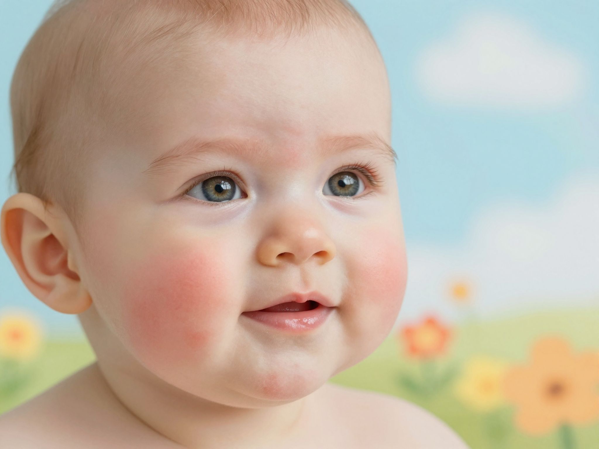 A melegkiütés gyakori a csecsemők érzékeny bőrén.