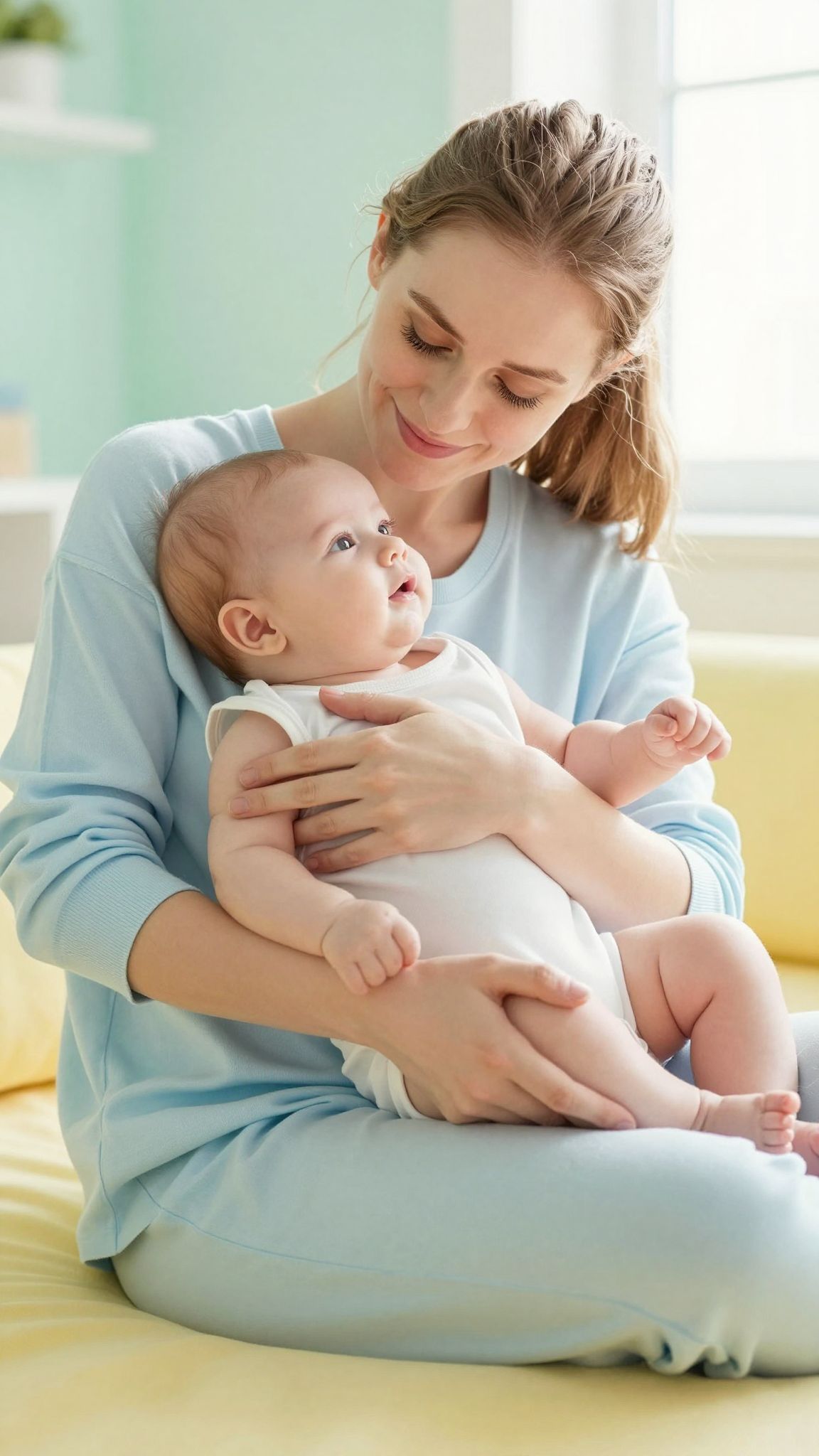 A ringatás összhangba hozza a szívritmust és légzést.