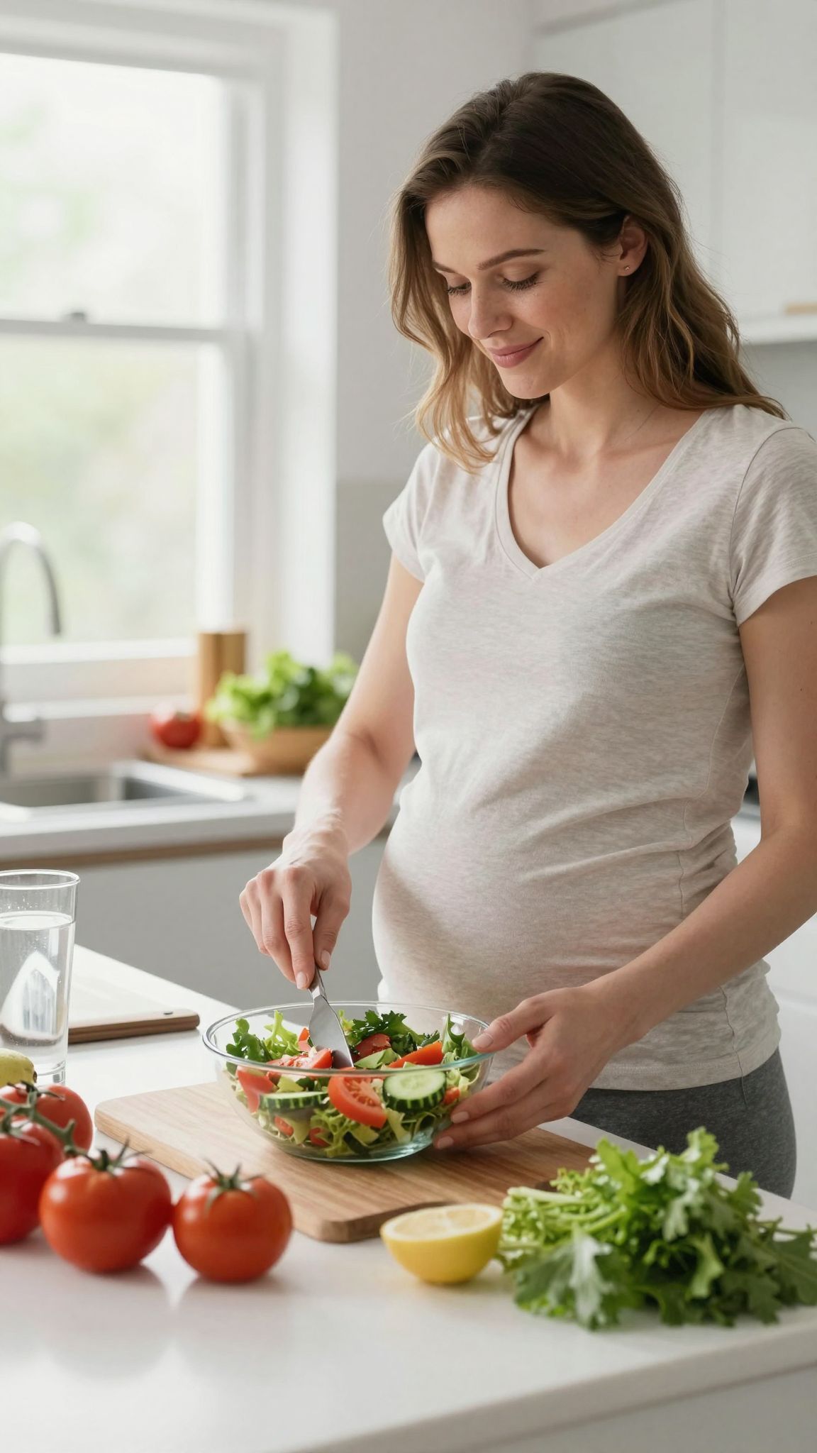 A megfelelő étrend csökkentheti a terhes vizesedést.