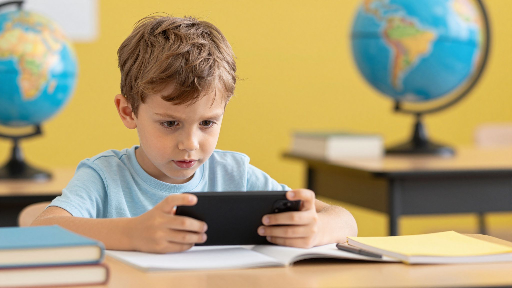 A képernyőidő csökkentése segíthet a szemproblémák megelőzésében.