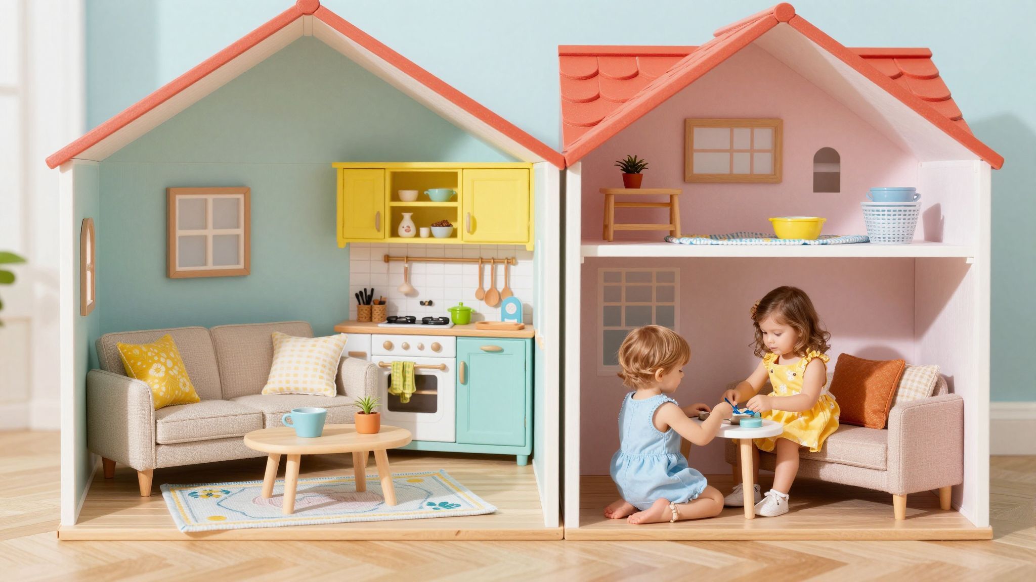 Milyen bútorok adják a legjobb alapot a babaháznak?