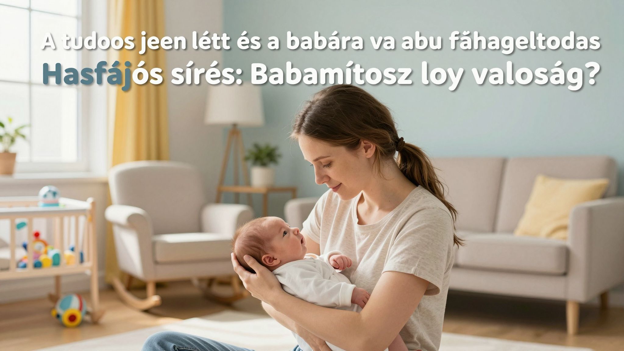 A tudatos jelenlét segít a babák megnyugtatásában.