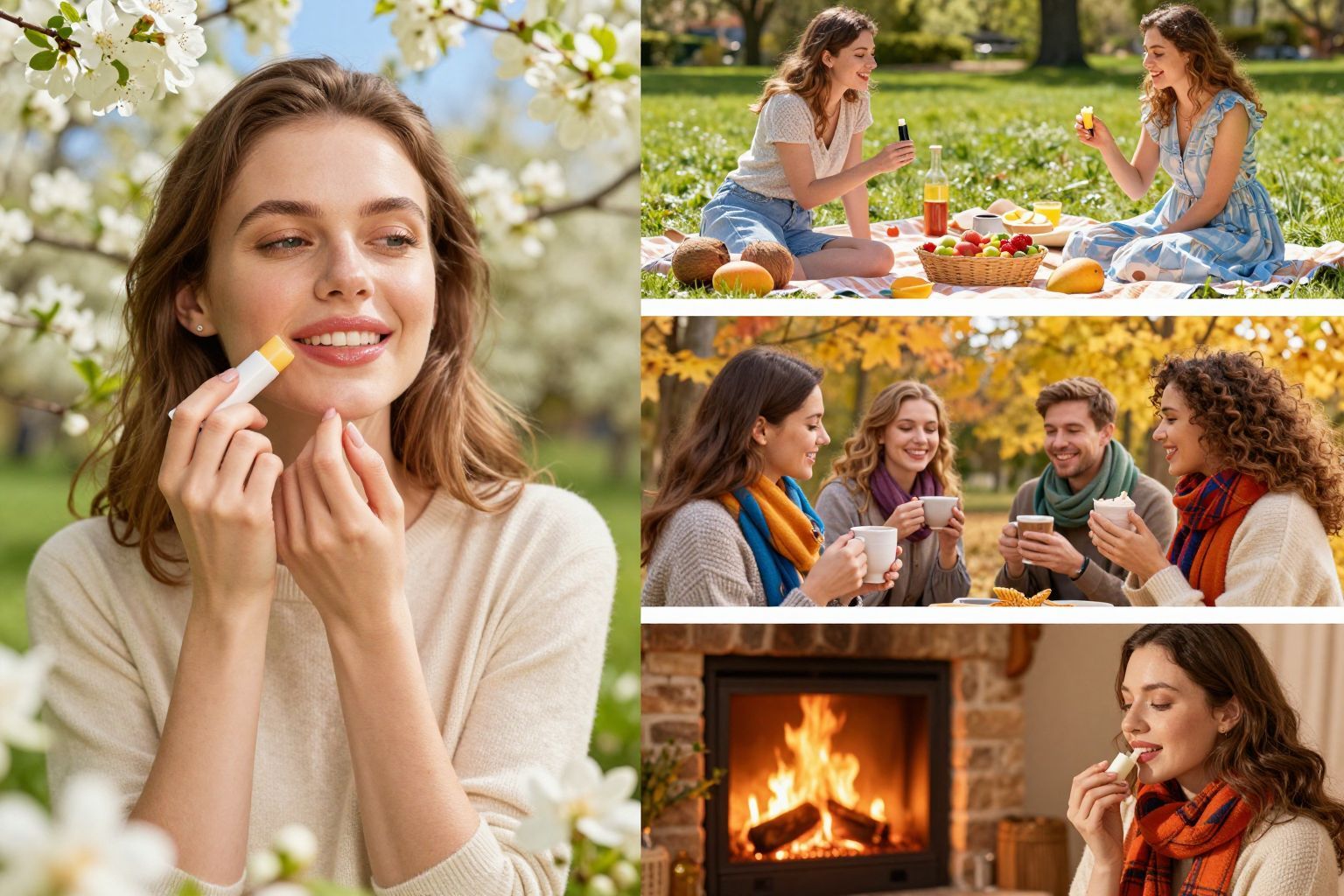 Az évszakok váltakozása különböző ajakápolást igényel.