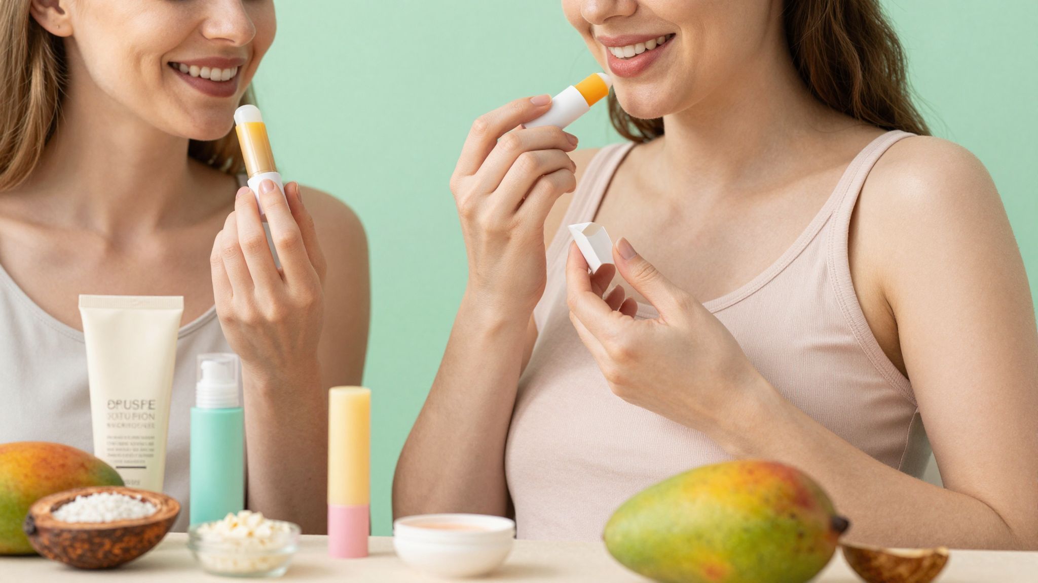 A természetes ajakápolók segítenek a hidratálás fenntartásában.