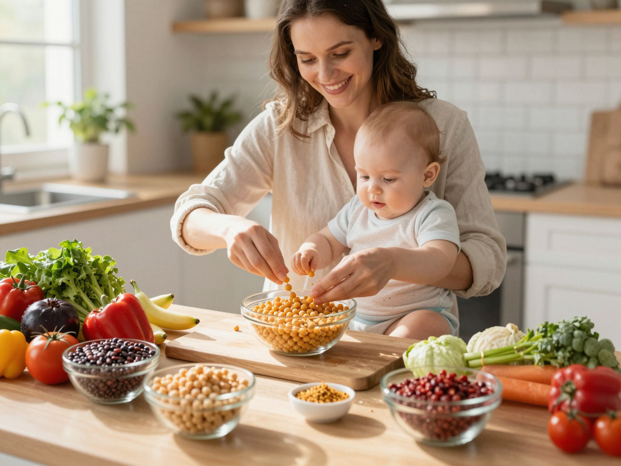 A hüvelyesek, mint a csicseriborsó, allergiát okozhatnak.