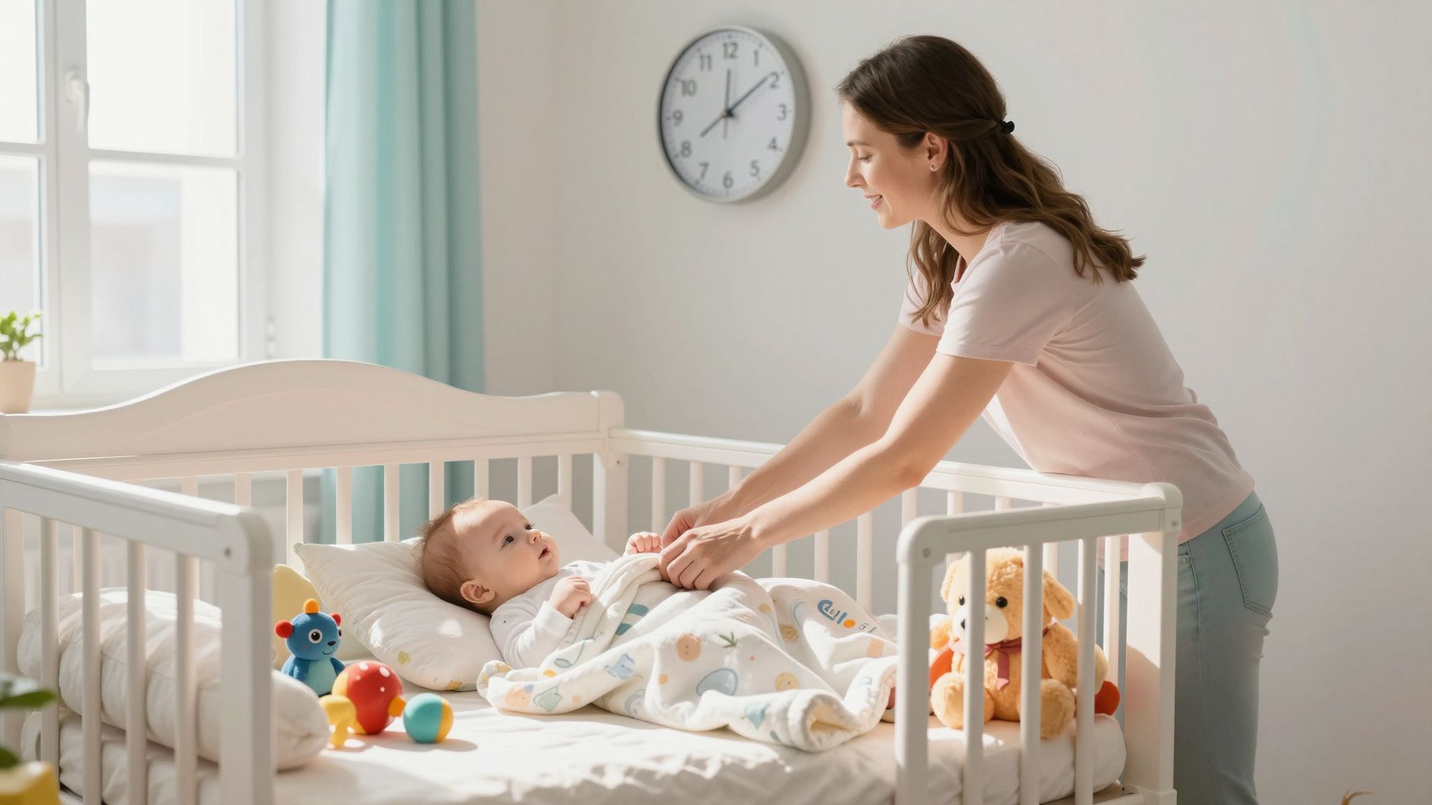 A fokozatos átmenetek segítik a babák alkalmazkodását.