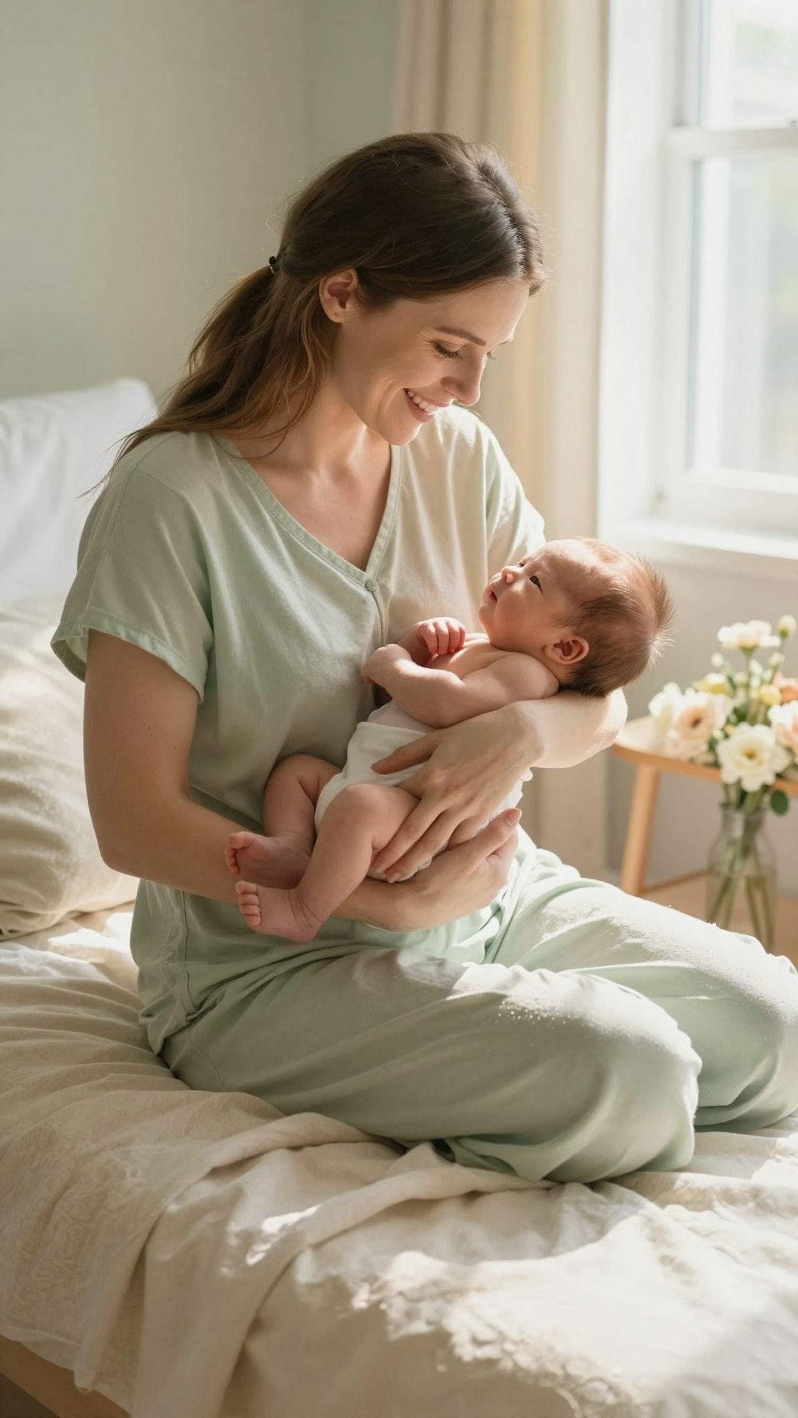 A bőr-bőr kontaktus erősíti a kötődést és a melegséget.