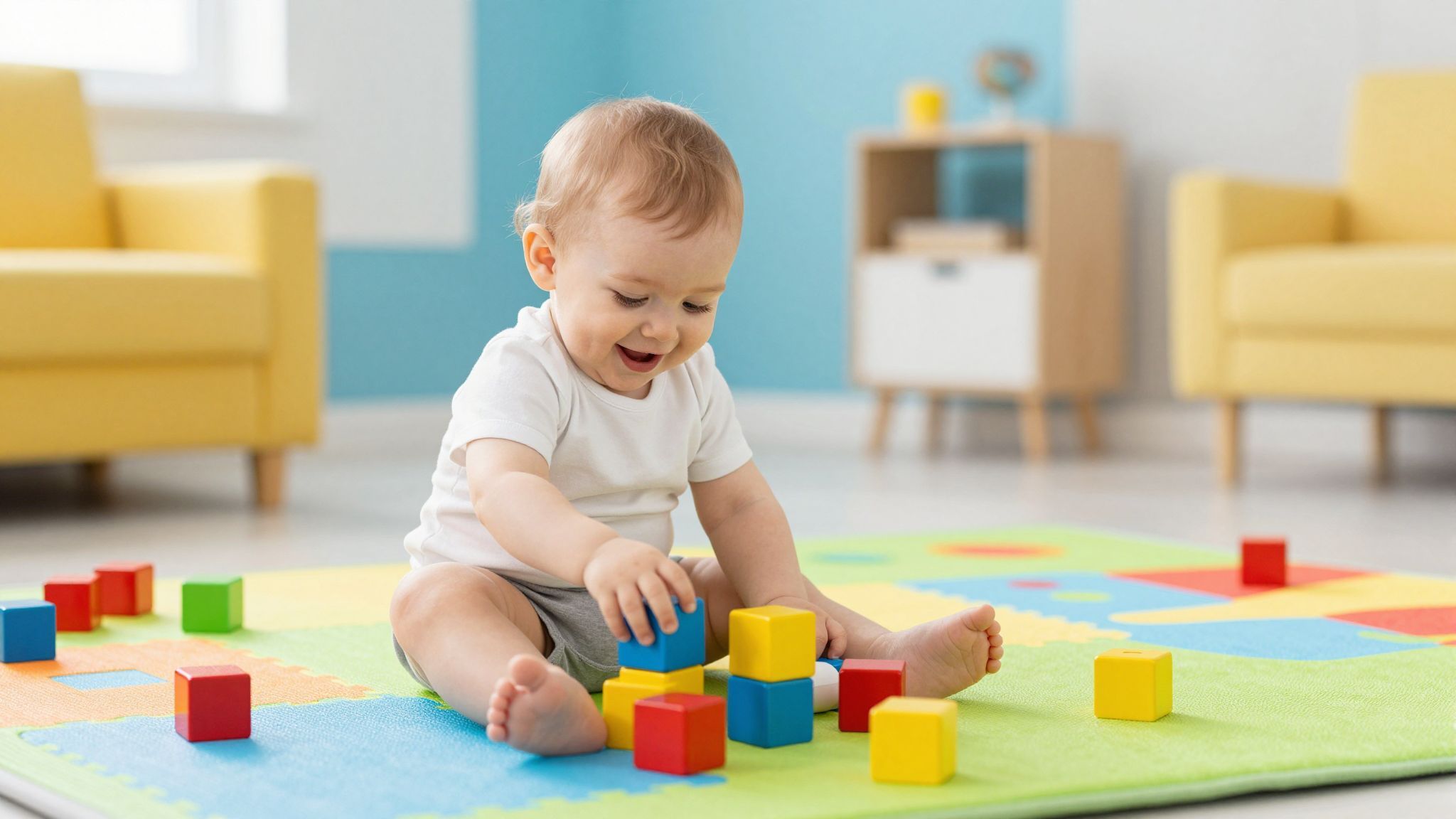 A csecsemők kognitív fejlődése játék során gyorsul fel.