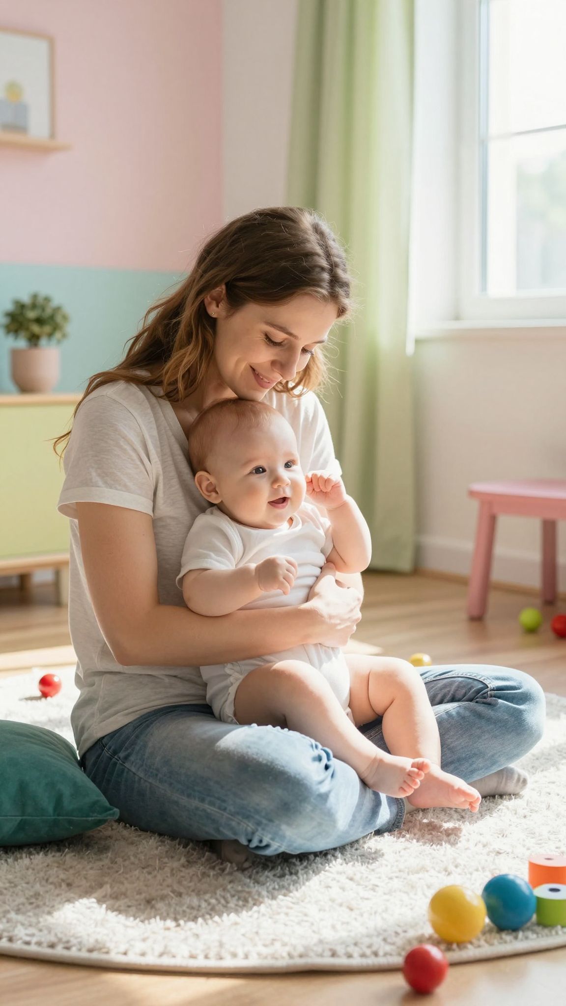 Az idő segíti a baba emésztését és megnyugtatását.