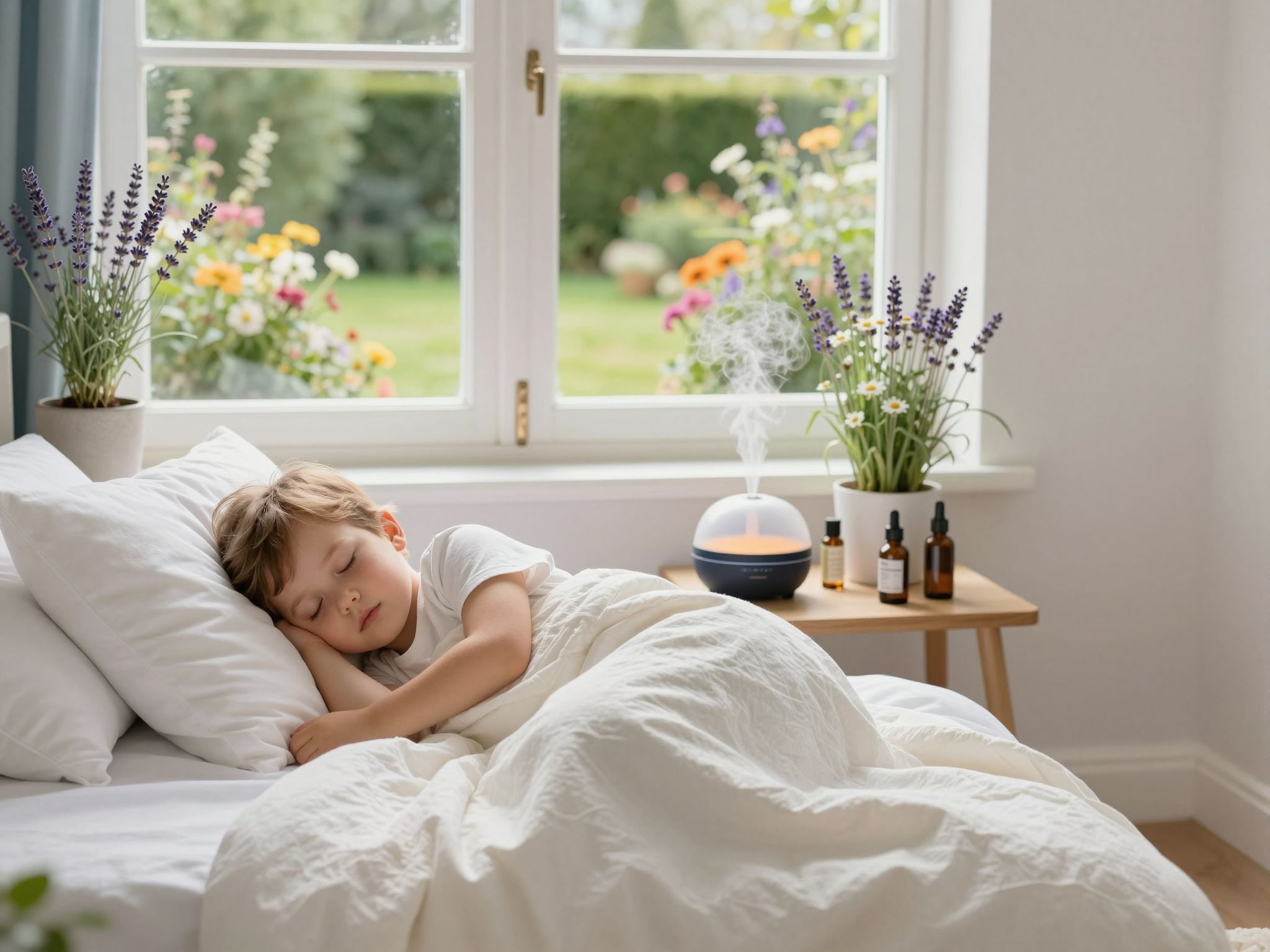 Az levendula illóolaj segíthet a gyerekek megnyugtatásában.