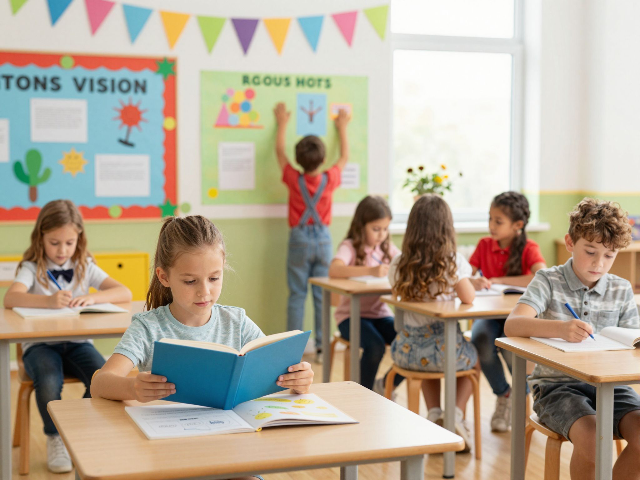 A rejtett látáshibák gyengíthetik az iskolai teljesítményt.