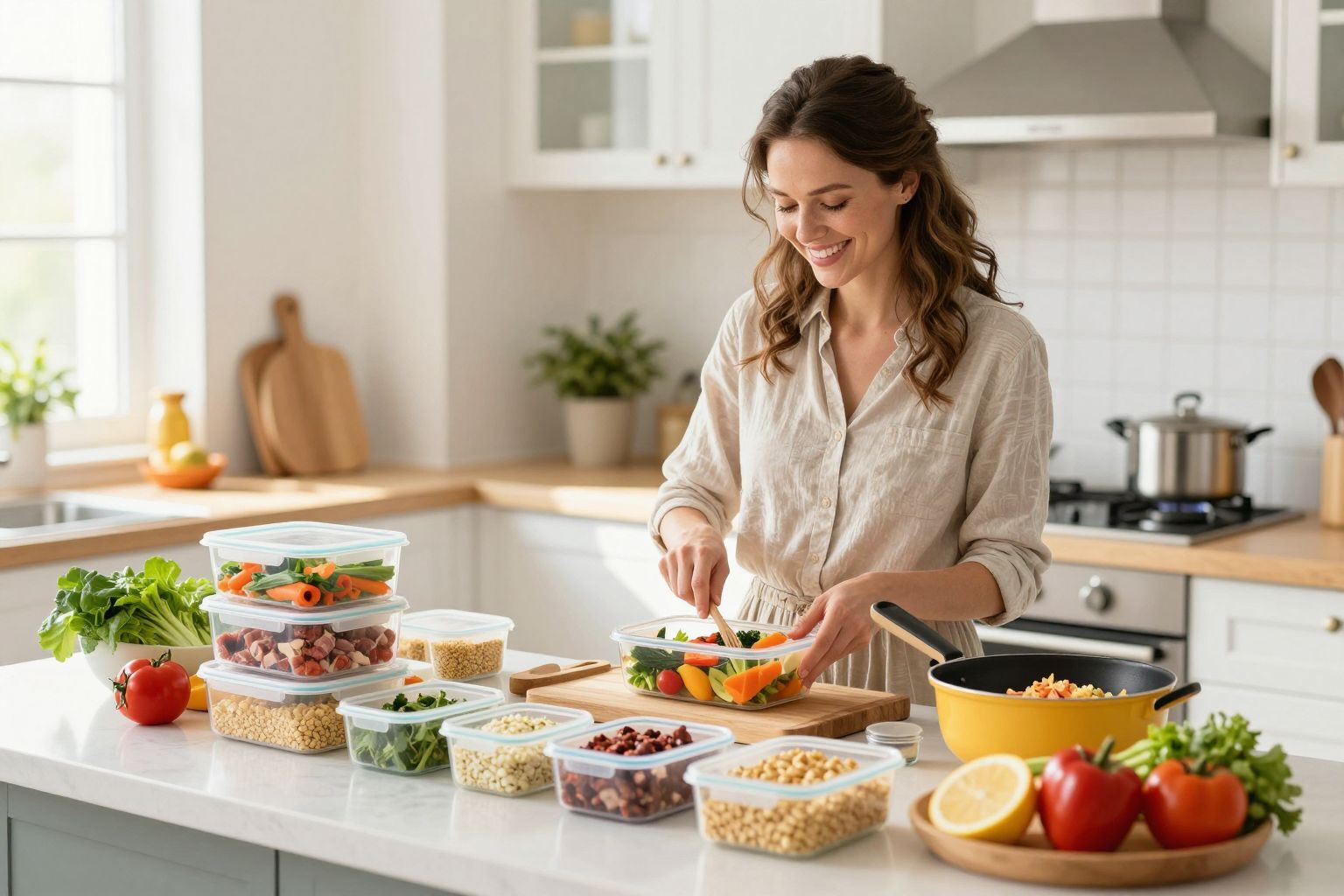 A batch cooking segít spórolni időt és energiát.