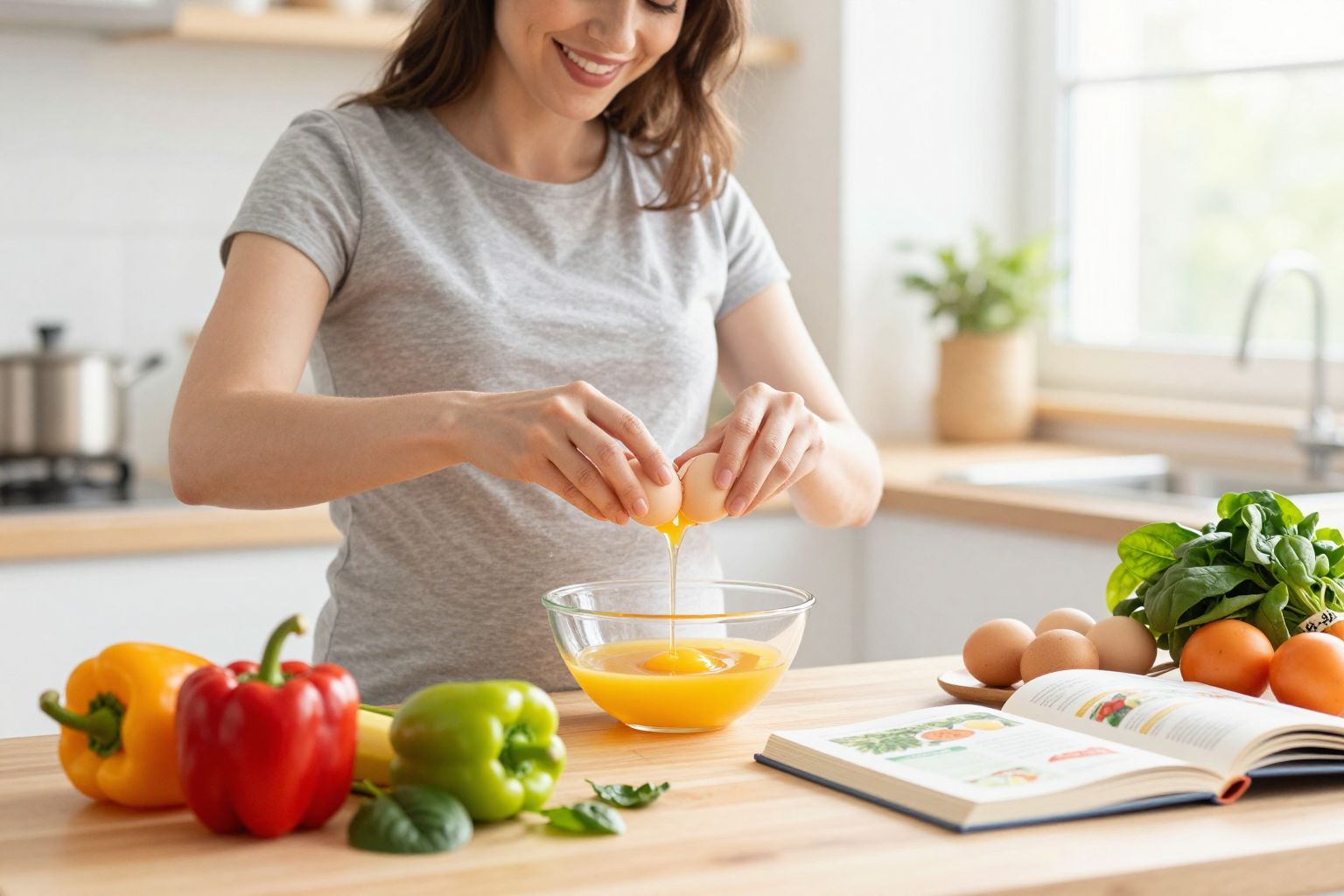 A tojás D-vitaminja elengedhetetlen a magzat fejlődéséhez.