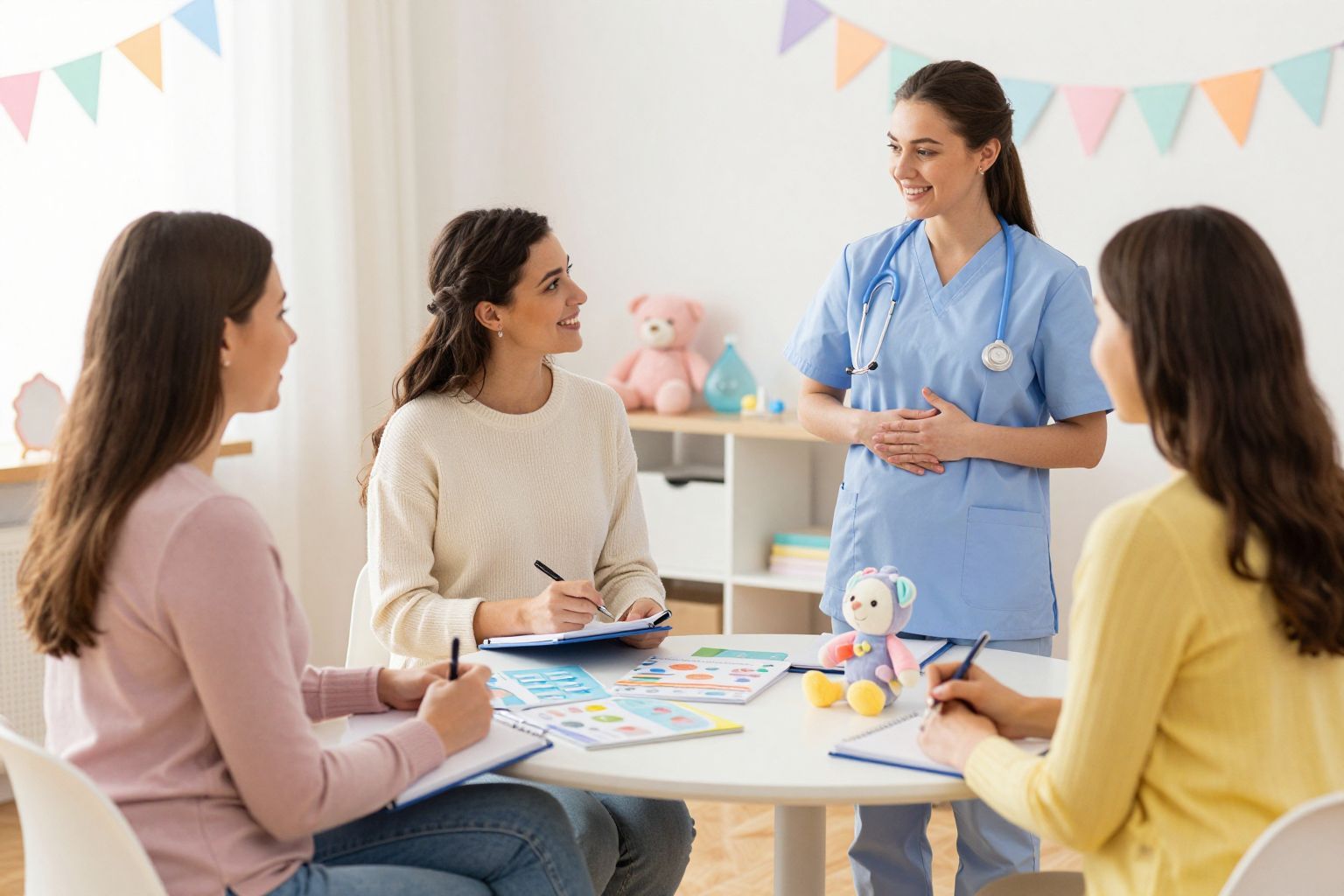 A szülésre való felkészülés csökkentheti a szorongást.