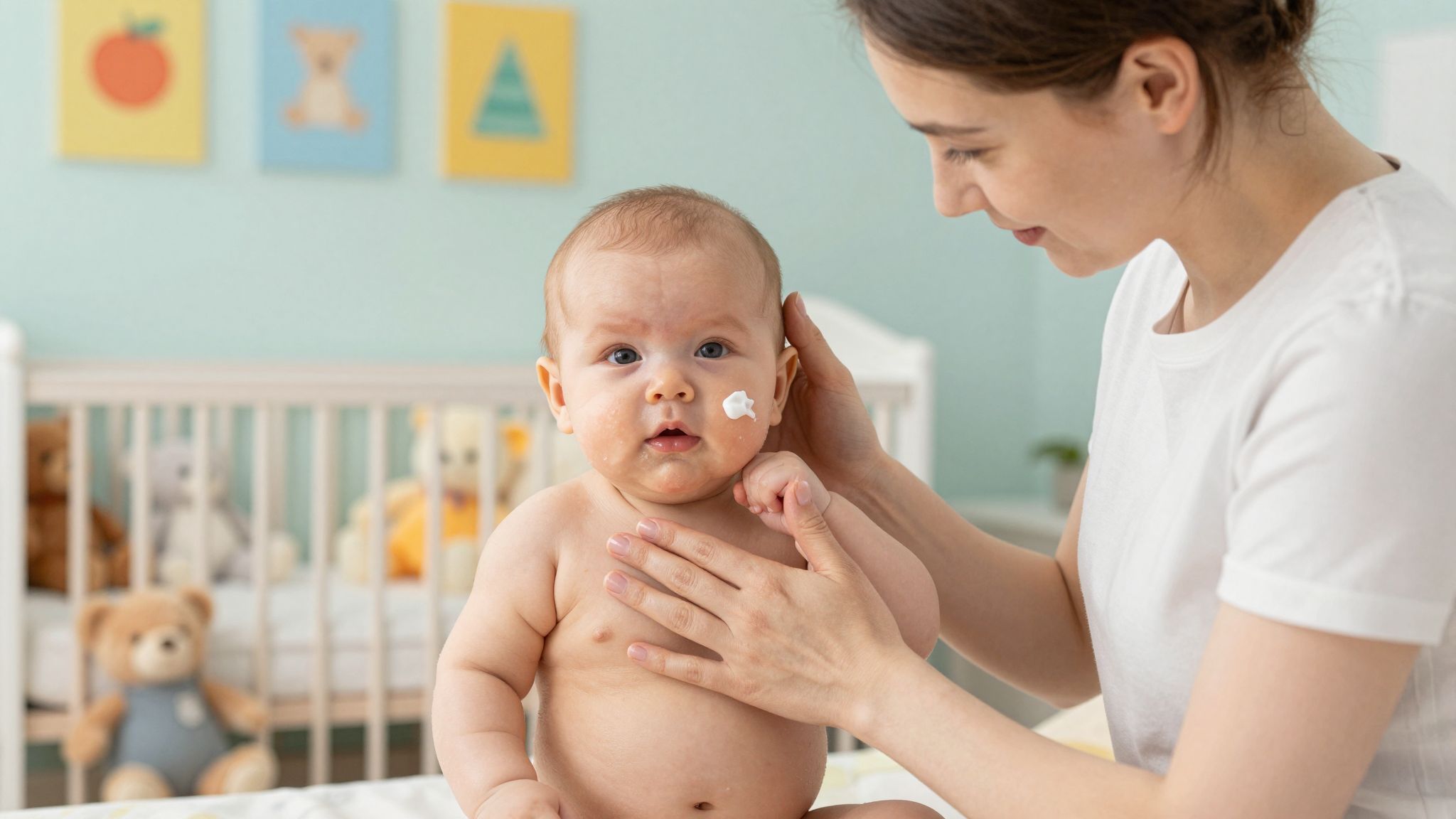 A hidratálás elhanyagolása súlyosbíthatja a baba bőrét.