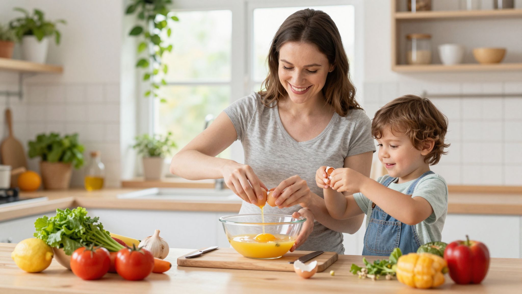 Reggeli tojásrántotta: tápanyagok a fejlődő agyhoz.