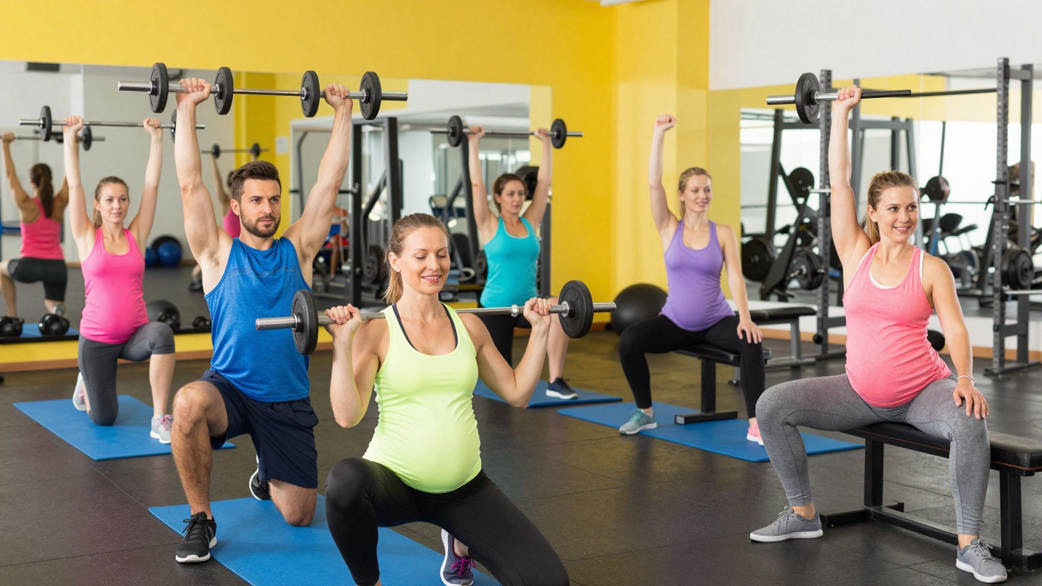 Kerüld a hasra gyakorlatokat terhesség alatt.