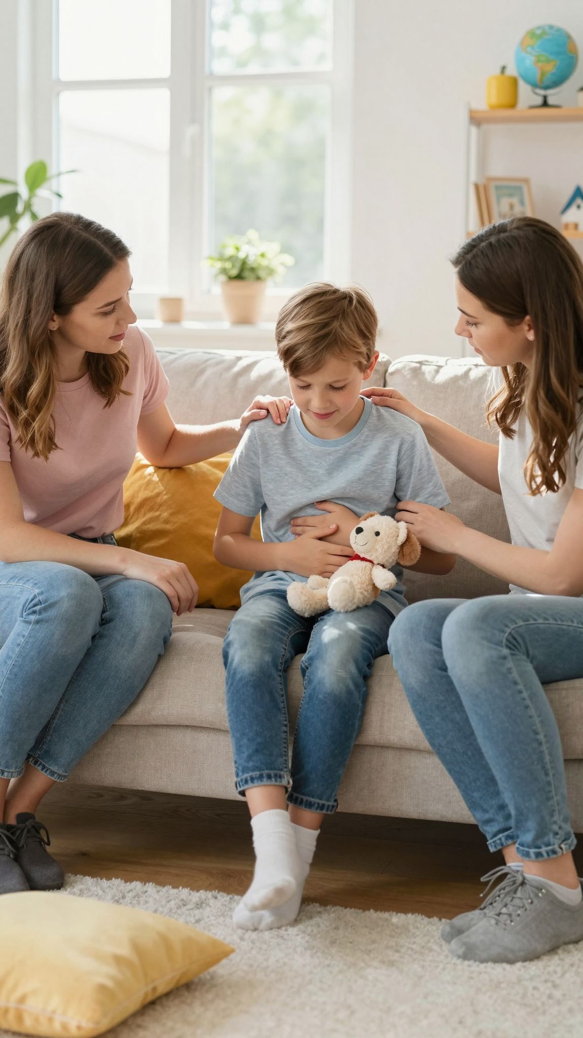 Otthoni elsősegélynyújtás segíthet a hasi fájdalmakkal.