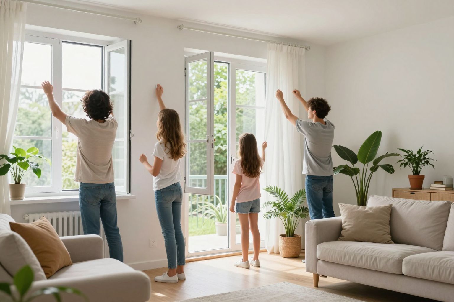 A megfelelő szellőztetés csökkenti az atkák szaporodását.