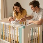 Így működik a babaöböl: minden, amit tudnod kell a szülői ágyhoz csatolható kiságyról