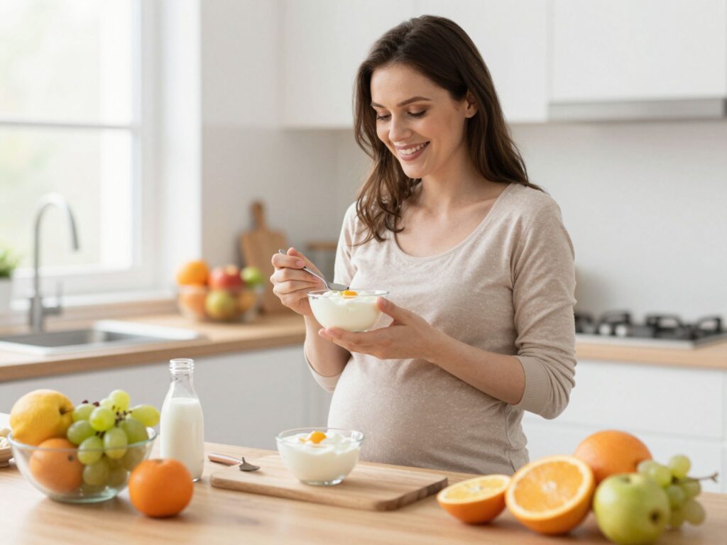 Joghurt és emésztés: hogyan segít a probiotikum a terhességi székrekedésen?