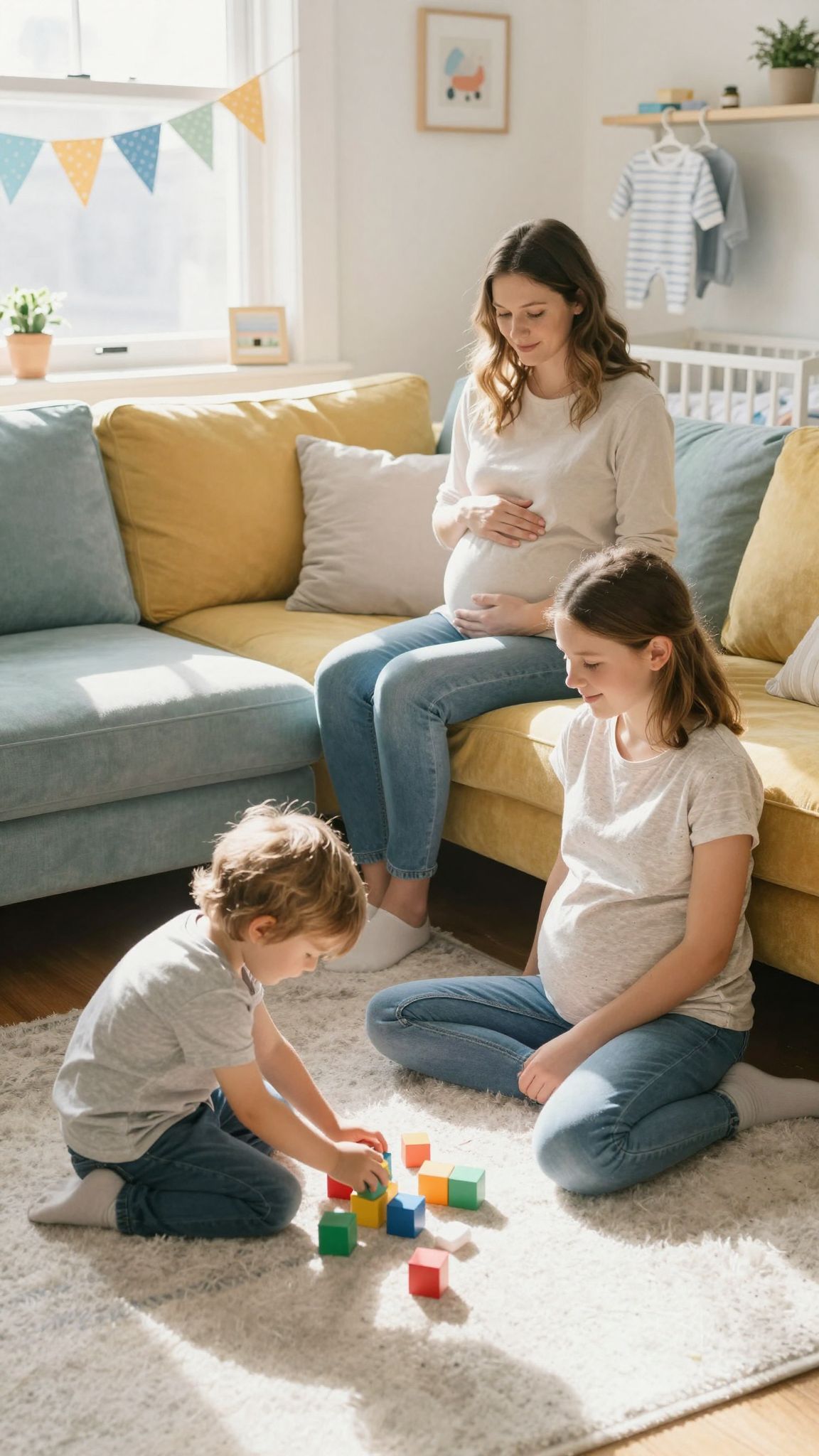 A nagytestvér támogatása kulcsfontosságú a lelki felkészüléshez.