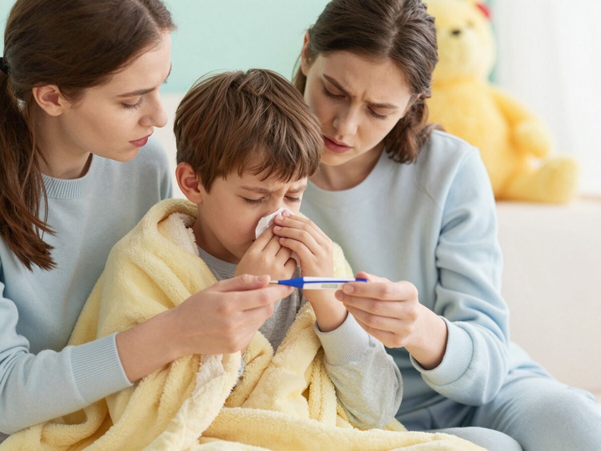 Megfázás a gyereknél: A legfontosabb tudnivalók és a szülői teendők