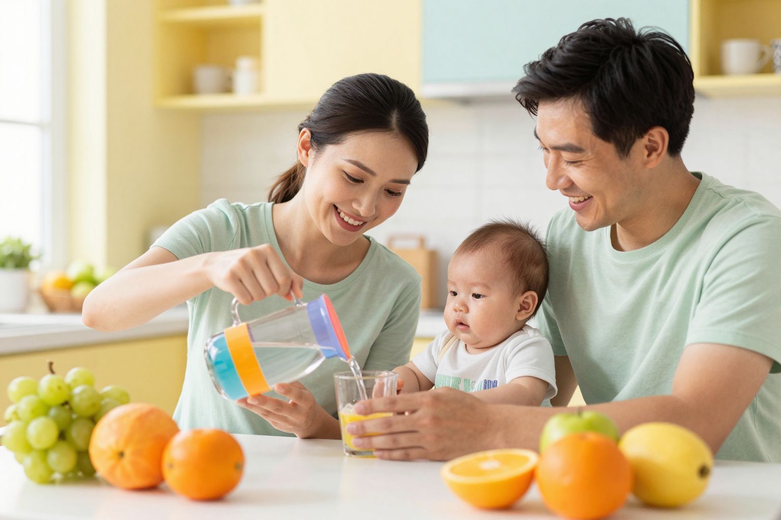 Újszülötteknek 6 hónapos korig elegendő az anyatej.