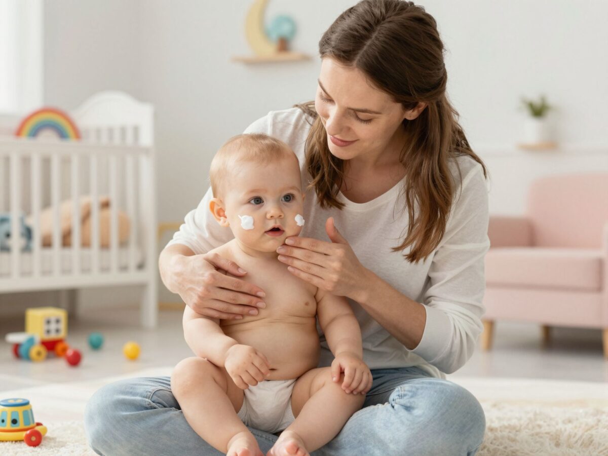 Mit tegyek, ha viszket és száraz a baba bőre? Minden, amit a csecsemőkori ekcémáról tudni kell