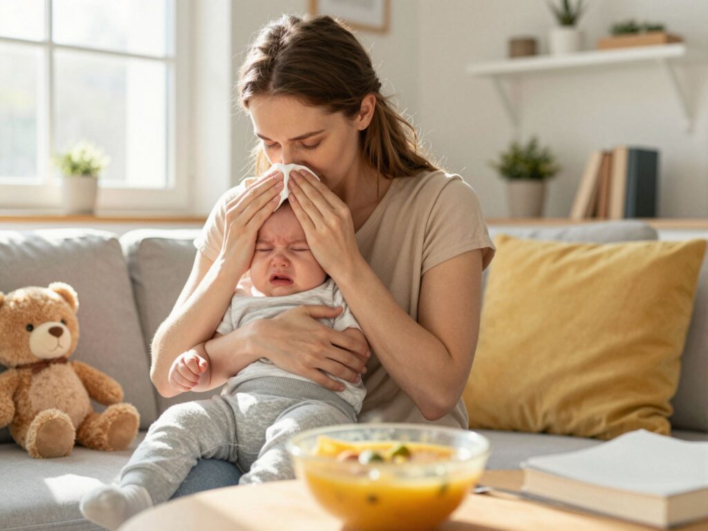 Mit tegyünk, ha a csecsemő náthás? Otthoni praktikák és gyógymódok