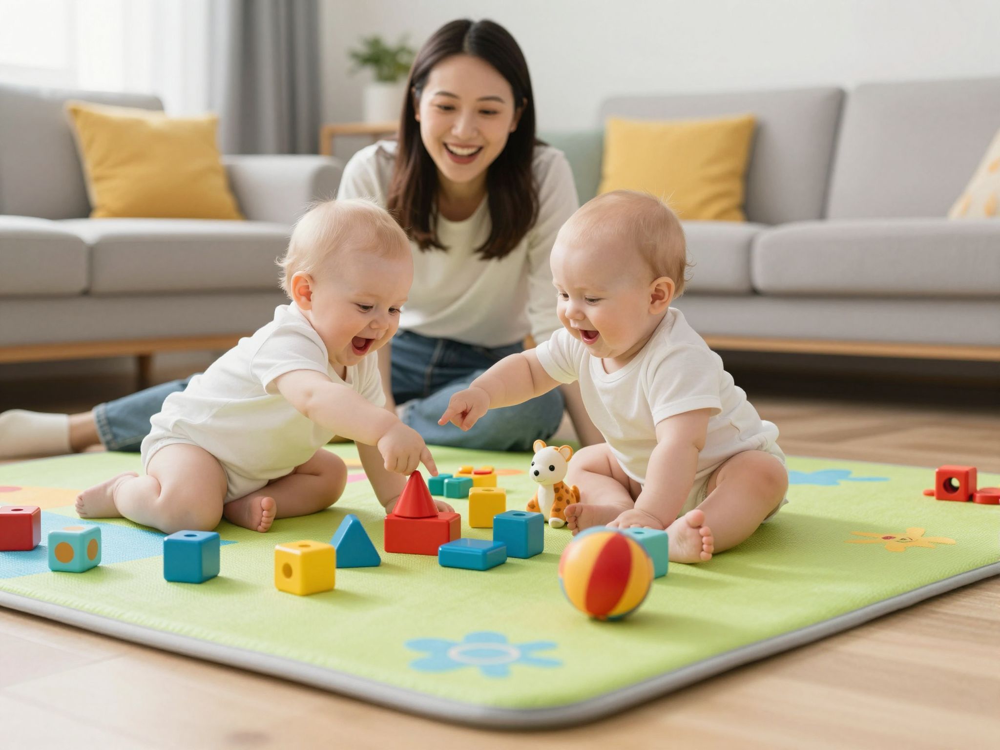 Játékosan serkenthetjük a baba mozgáskészségét mindennap.